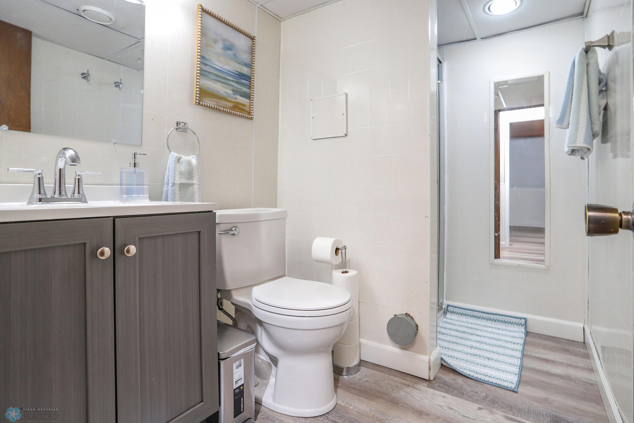3/4 bathroom
