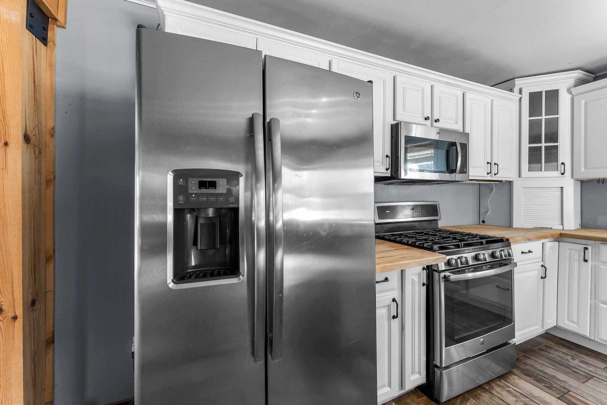 Stainless steel appliances