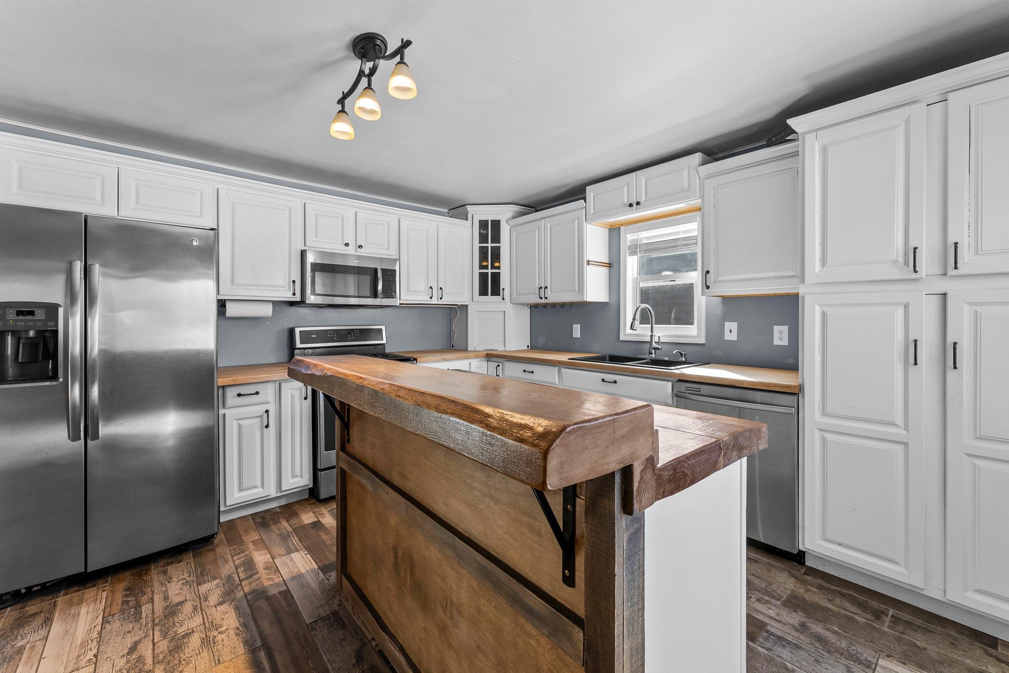 Center island seating