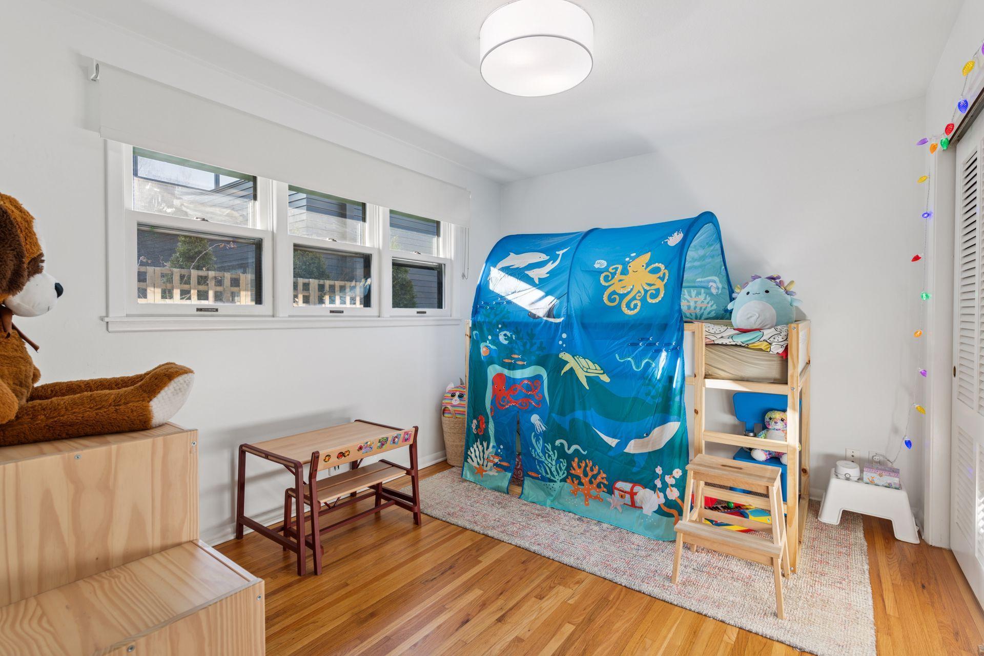 Second bedroom on main level.