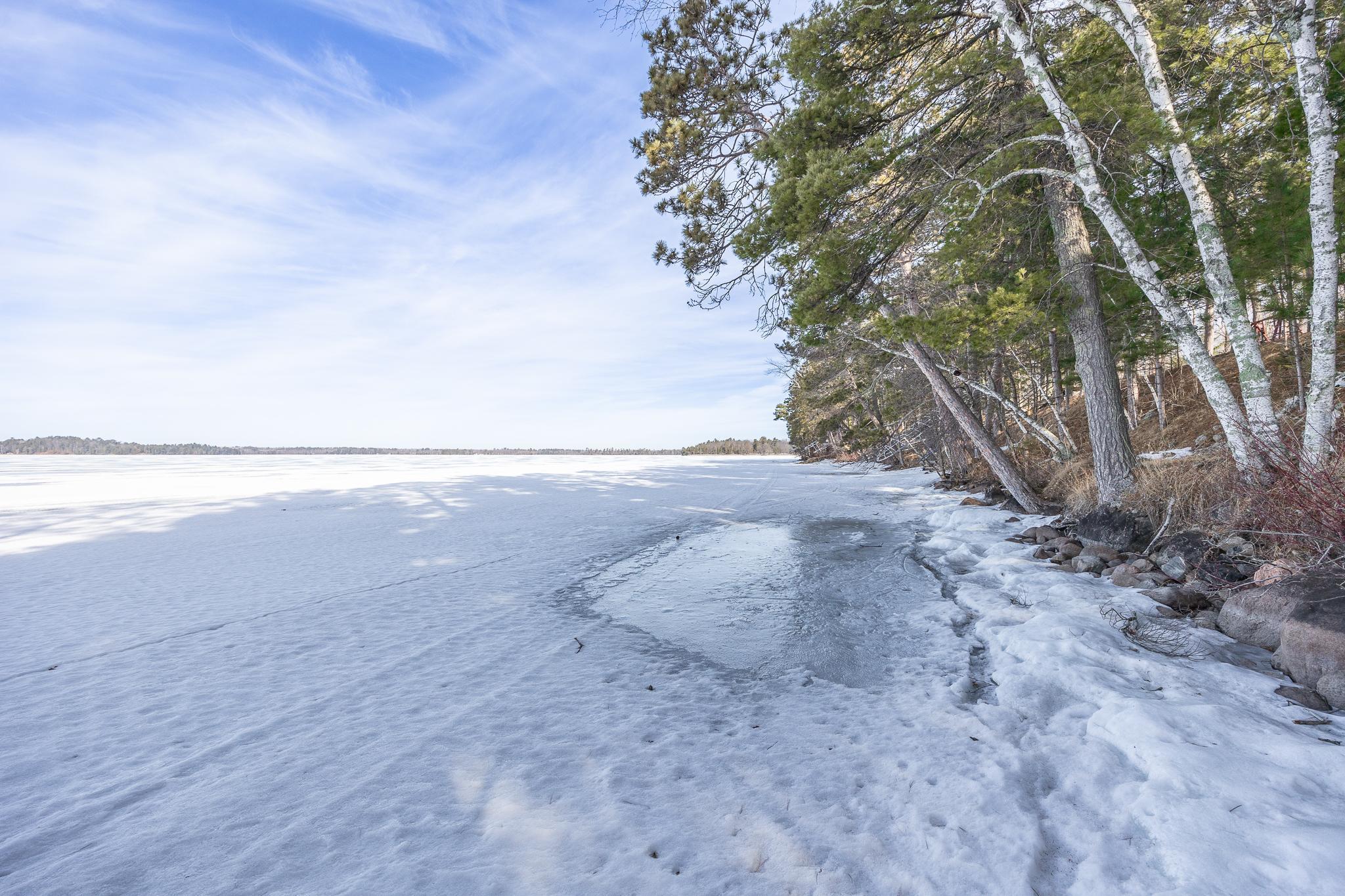 Great rock sand shoreline