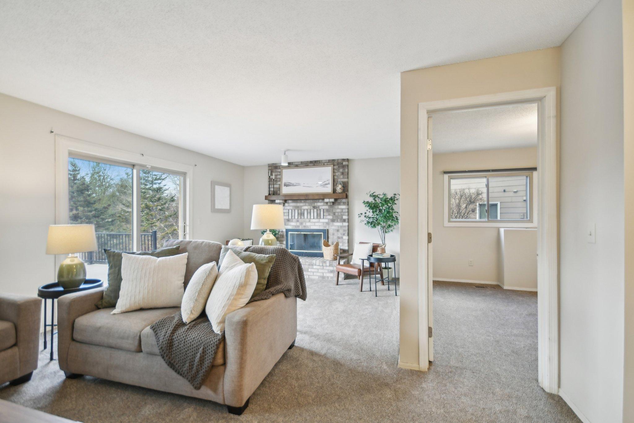 lower level family room
