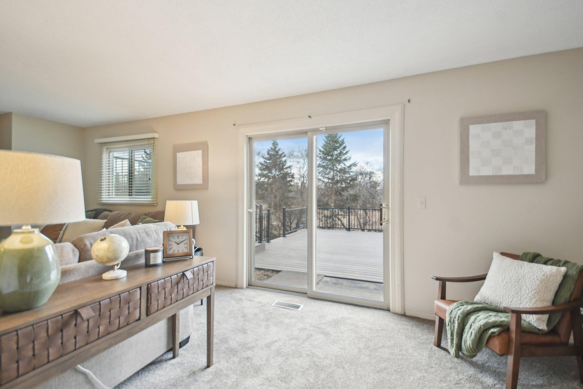 lower level family room