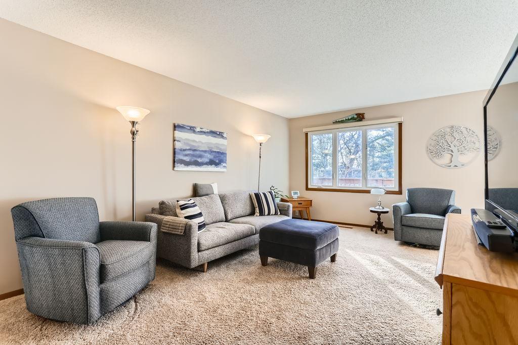 Upper level living room