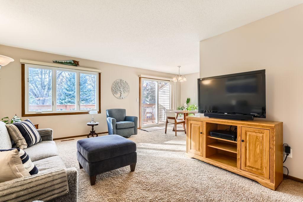 Upper level living room