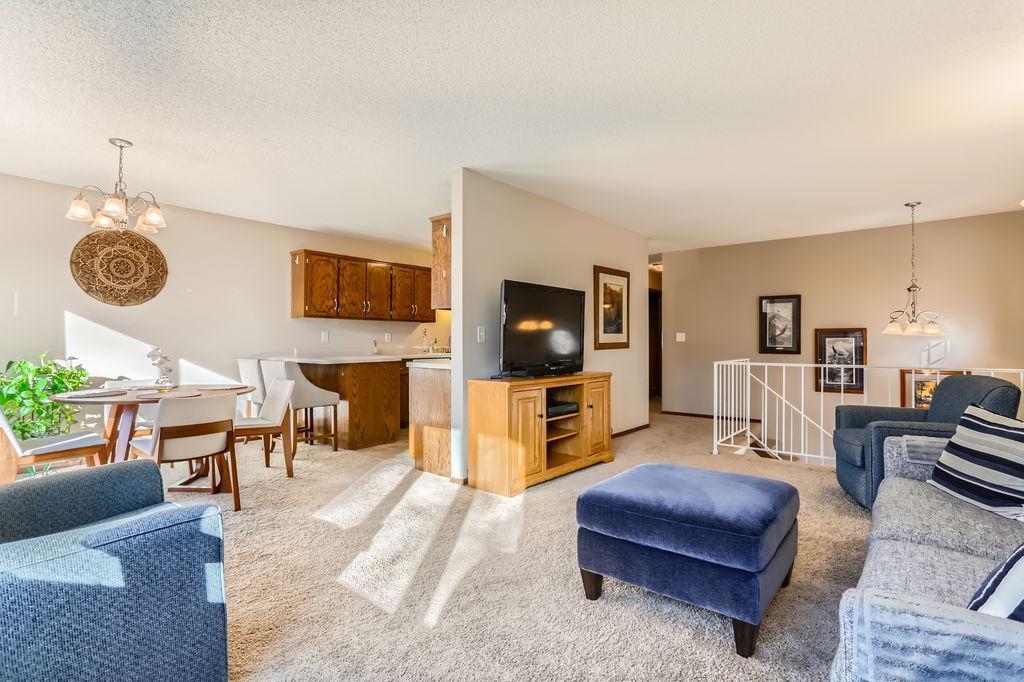 Upper level living room