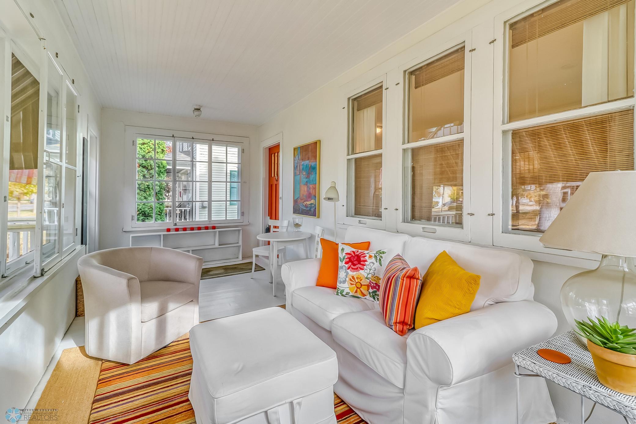 Light & Bright Front Porch