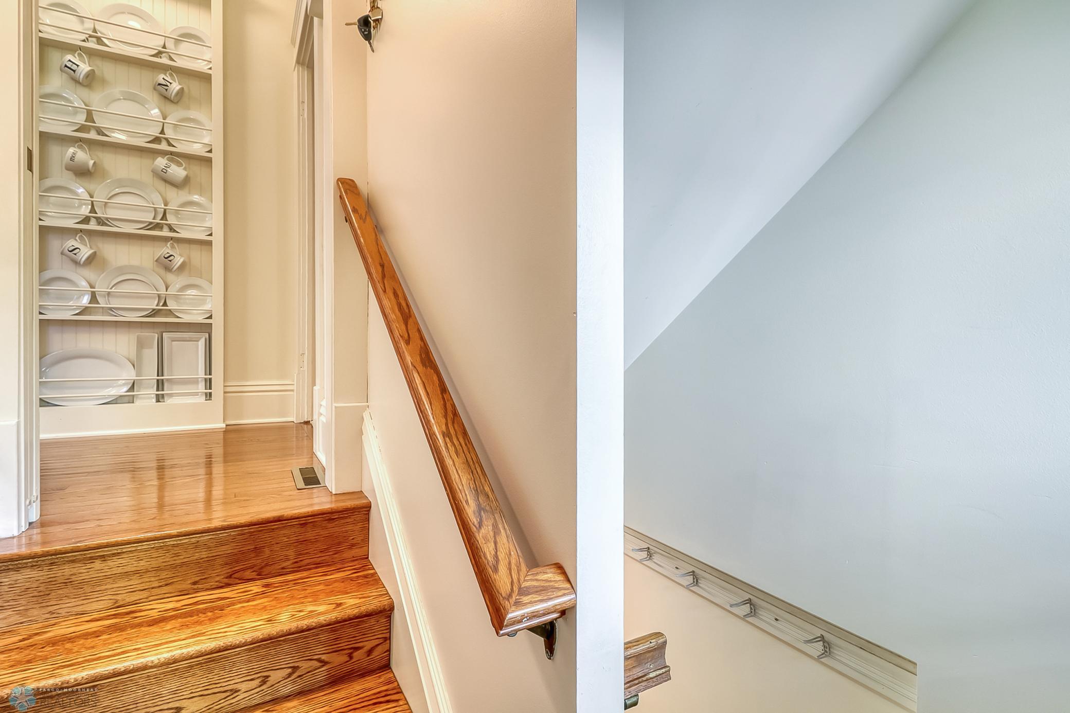 Hardwood Basement Stairs