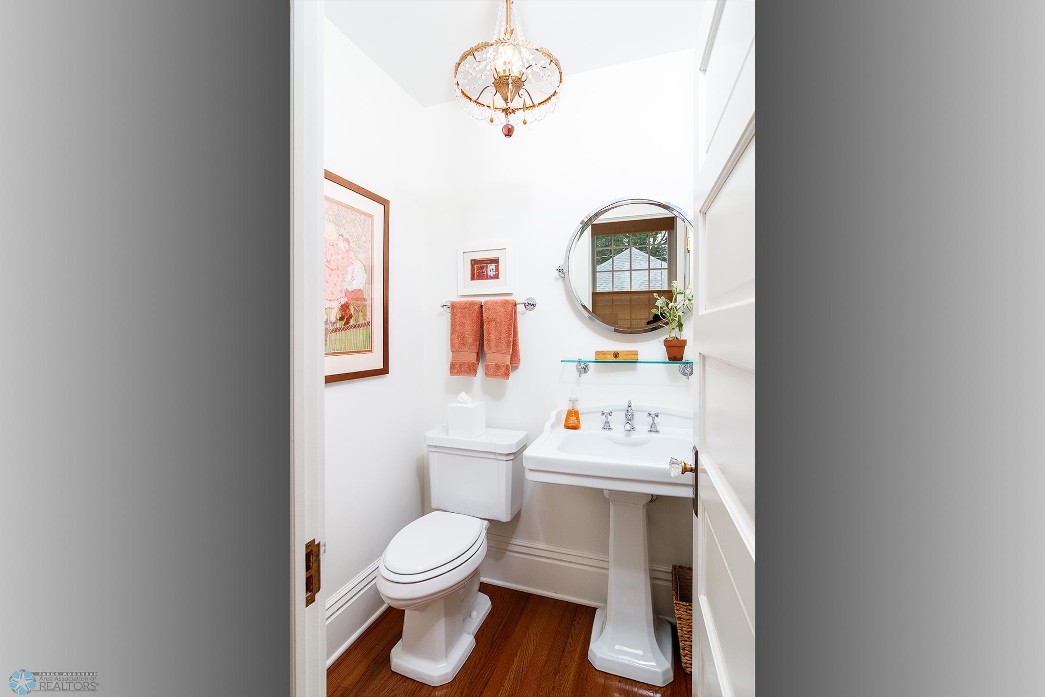 Convenient Main Floor 1/2 Bath
