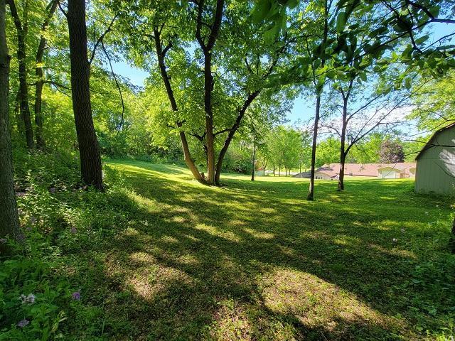 View from upper right looking towards valley