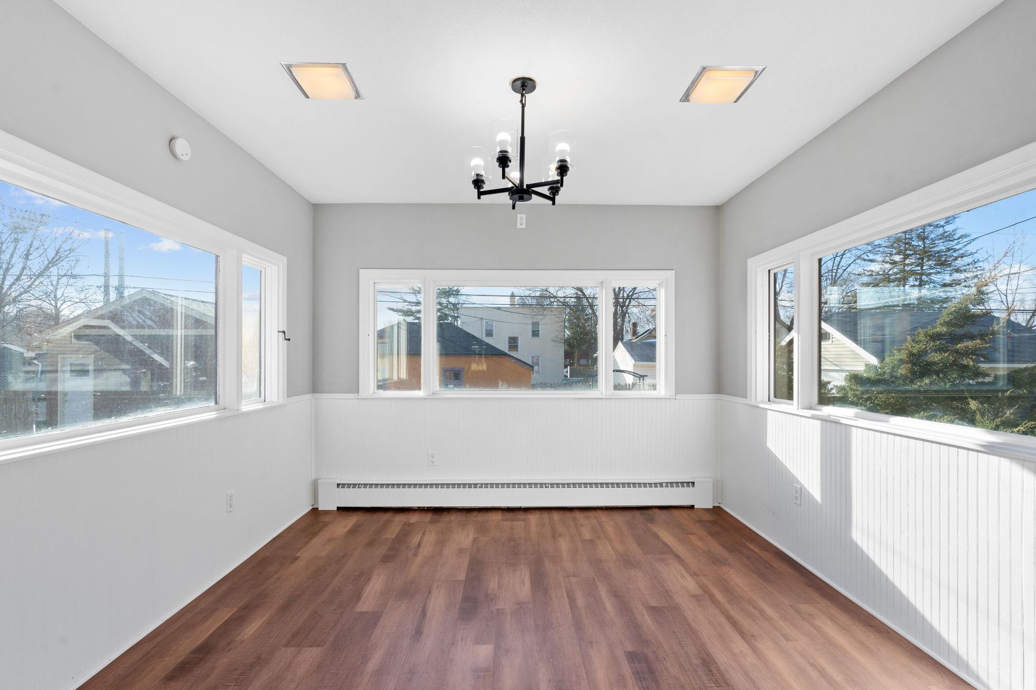Dining nook with lots of light!
