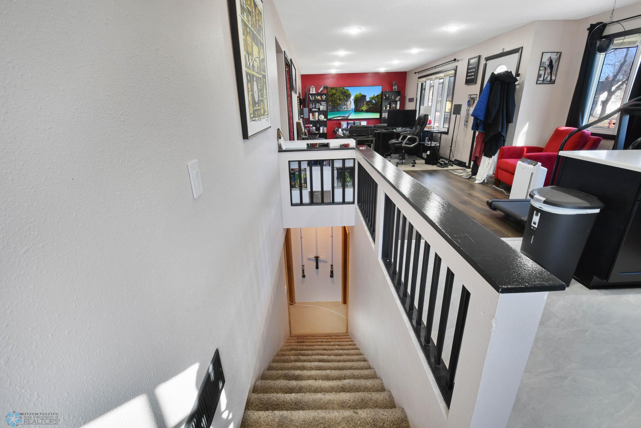 Downstairs