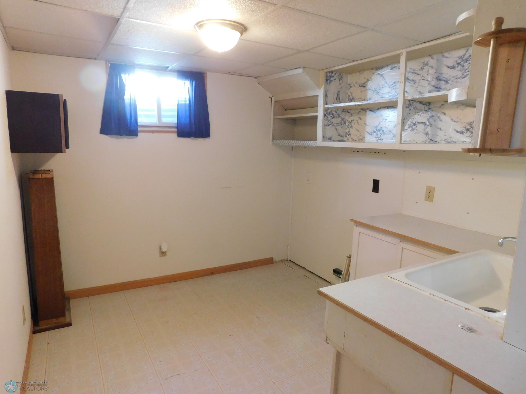 downstairs kitchenette