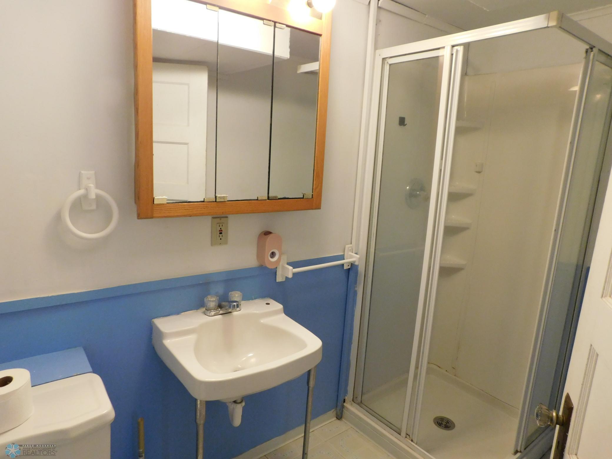 basement 3/4 bathroom