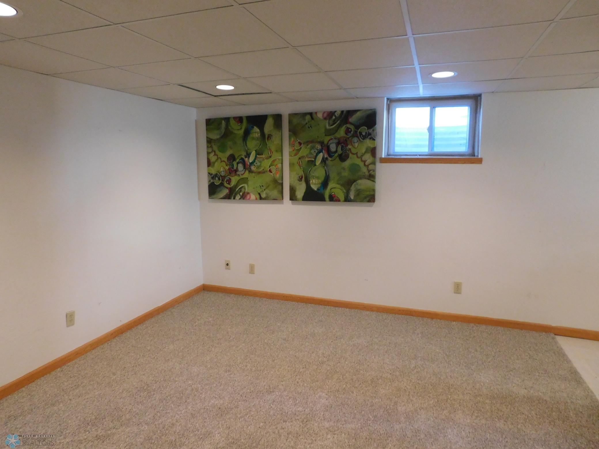 downstairs family room
