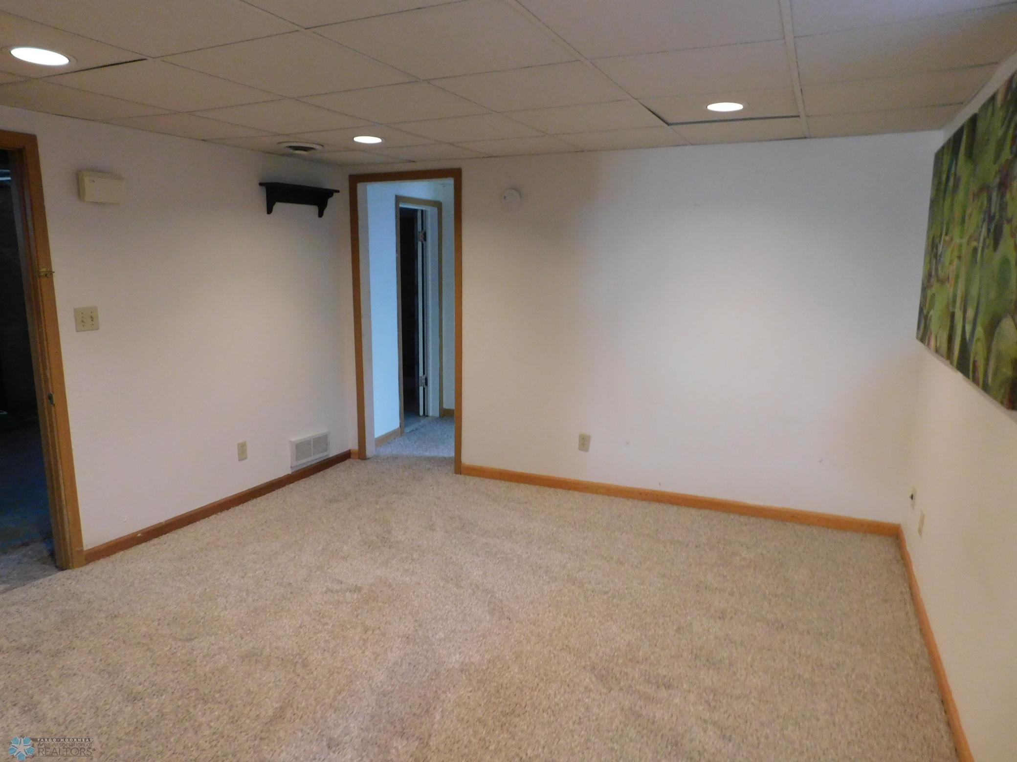 downstairs family room