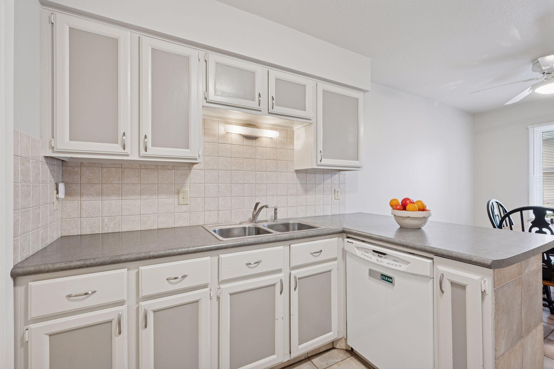 Plenty of counter space for cooking