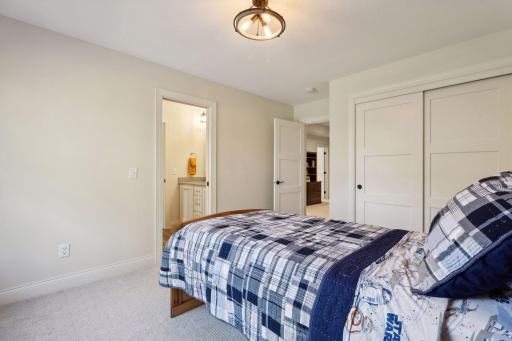 Guest Bedroom with access to Jack and Jill Bathroom