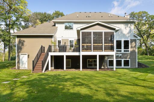 Maintenance Free Deck off the Three Season Porch