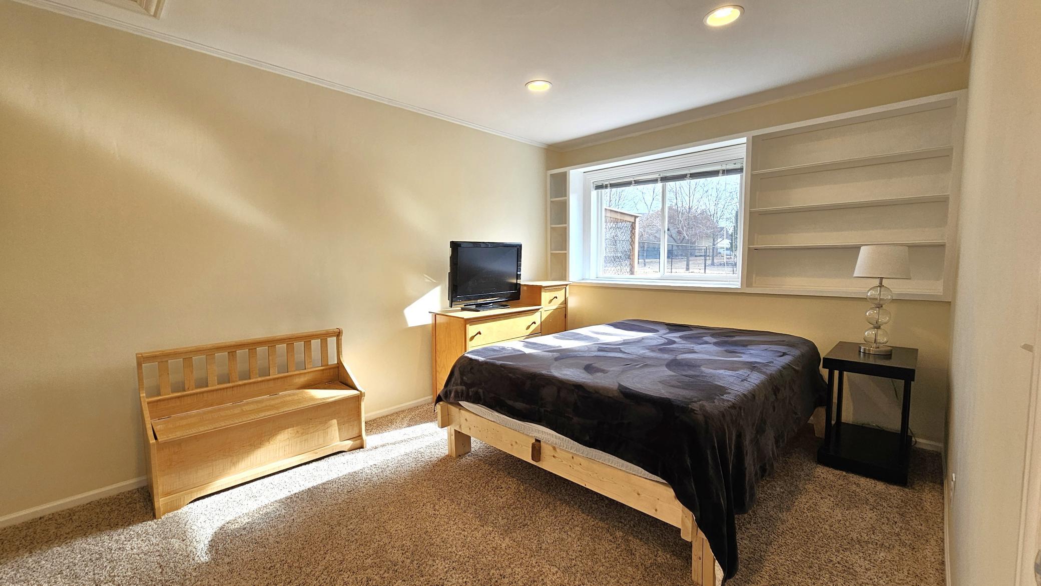 Fourth bedroom on lower level.