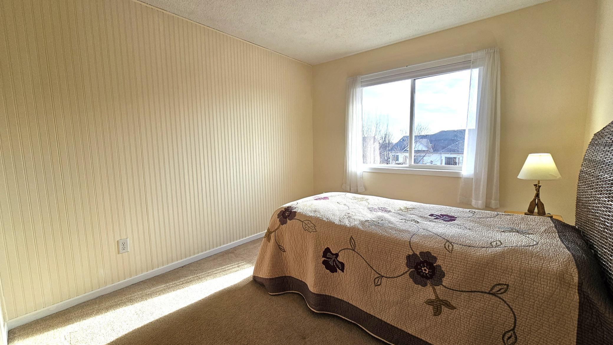 Second bedroom on upper level.