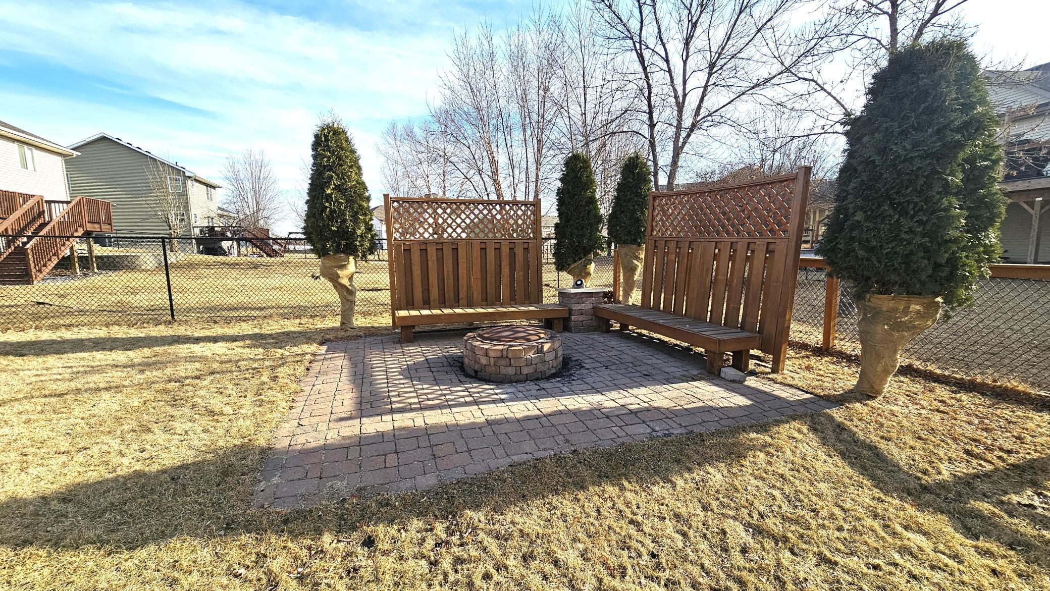 Enjoy an evening bonfire on a summer night.