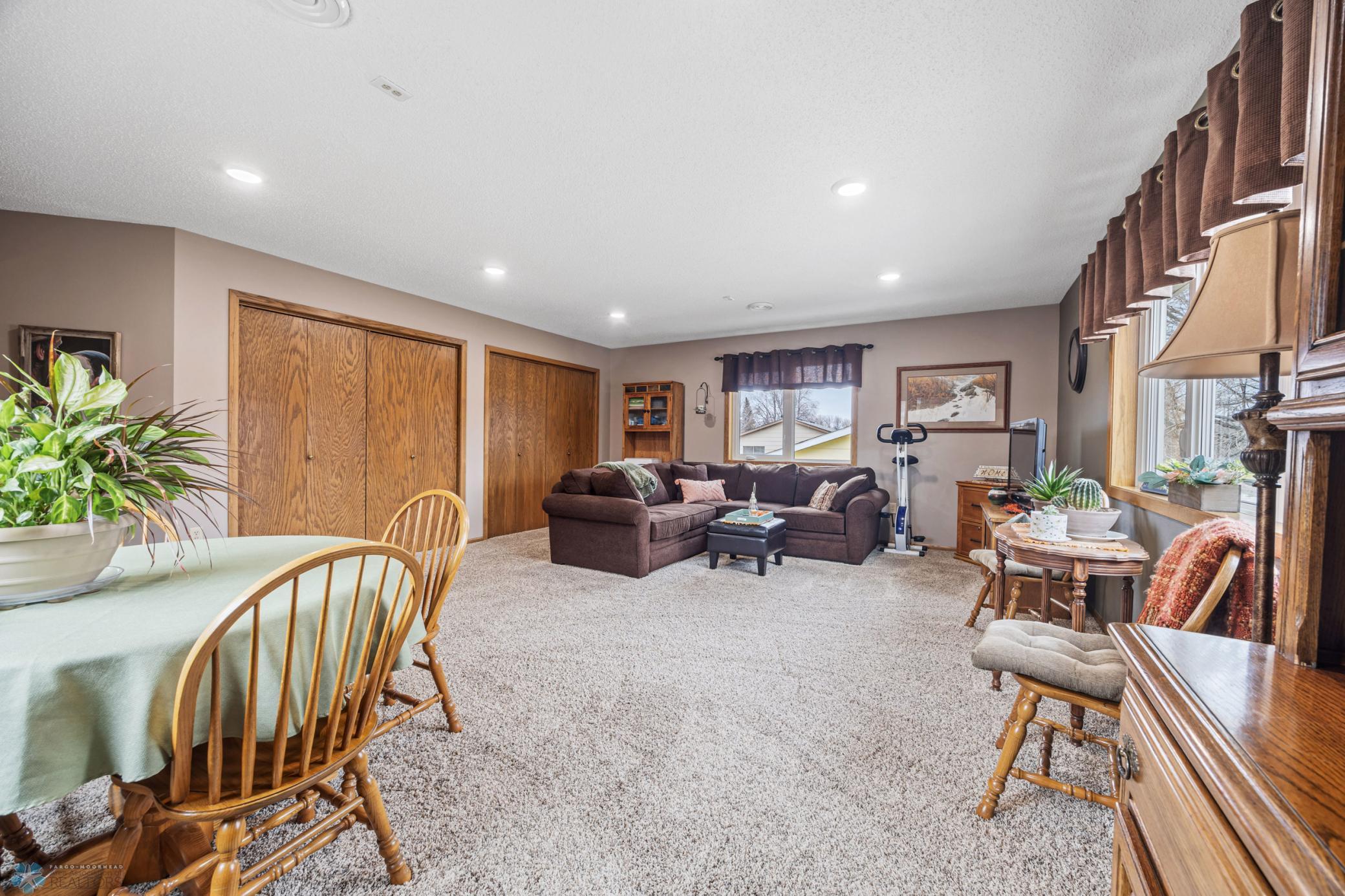 Family Room above garage