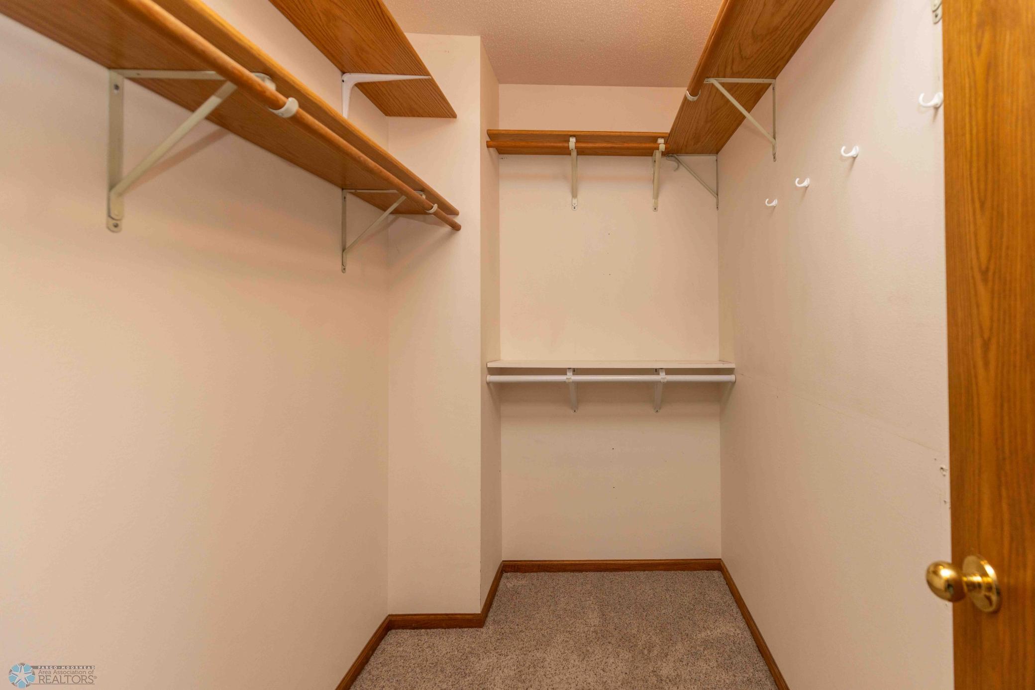 Primary walk-in closet