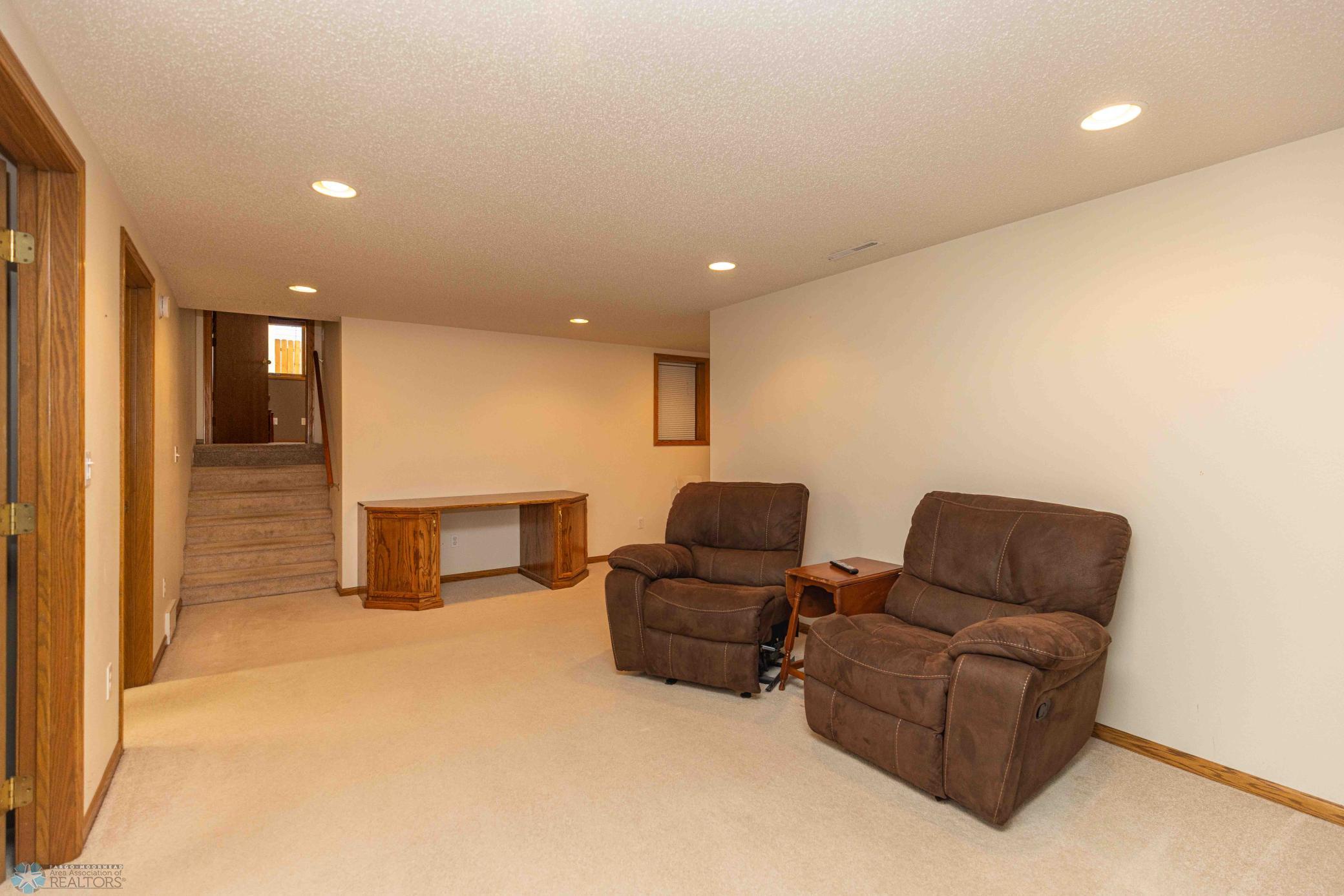 Basement family room/rec room