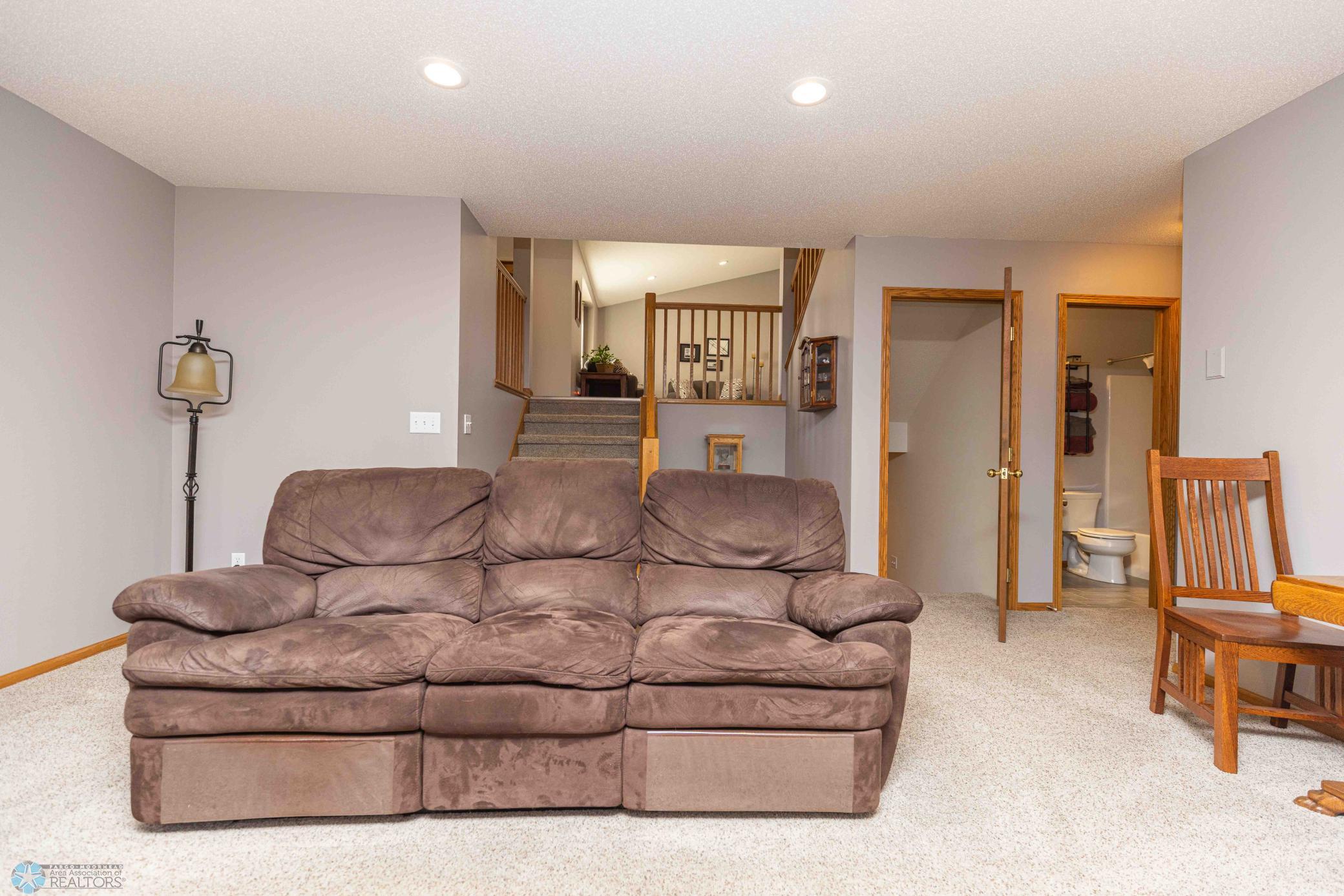 Lower level family room