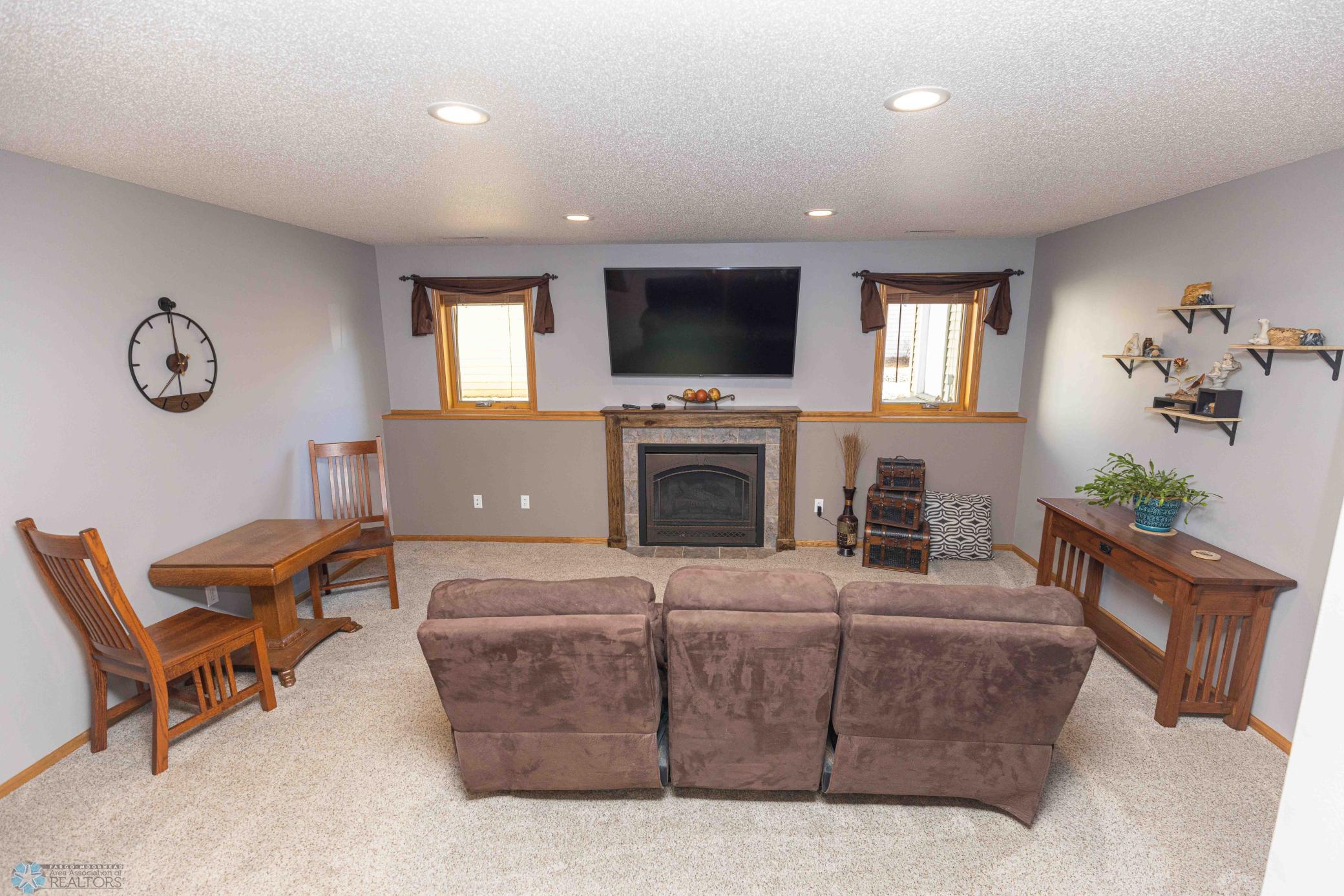 Lower level family room