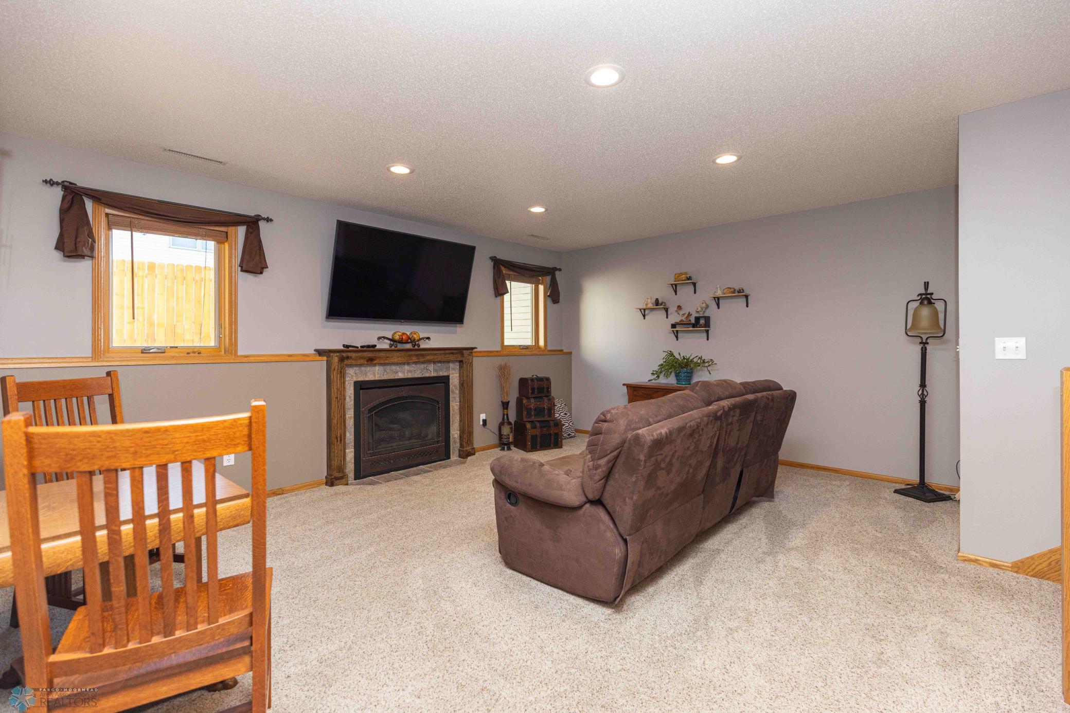 Lower level family room