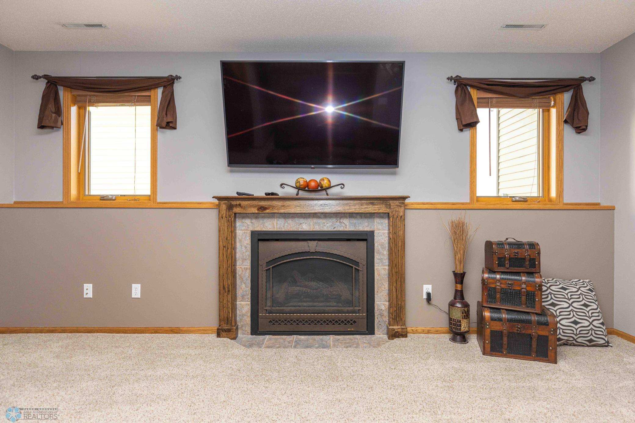 Lower level family room