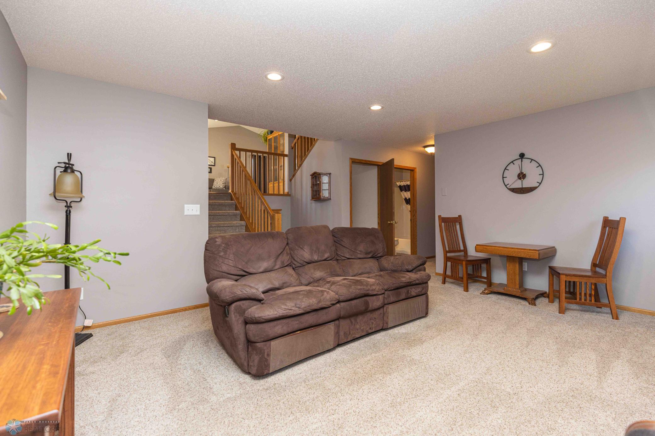 Lower level family room