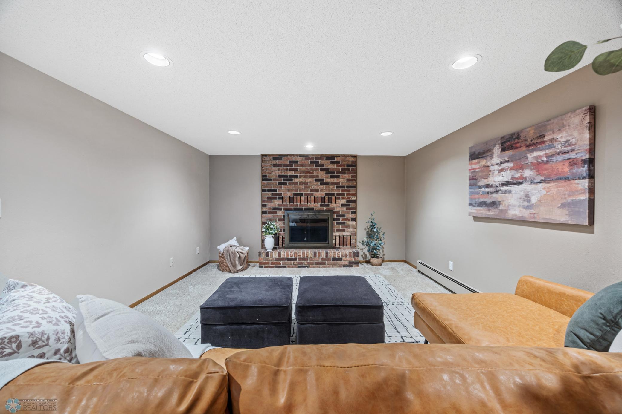Wood-burning Fireplace