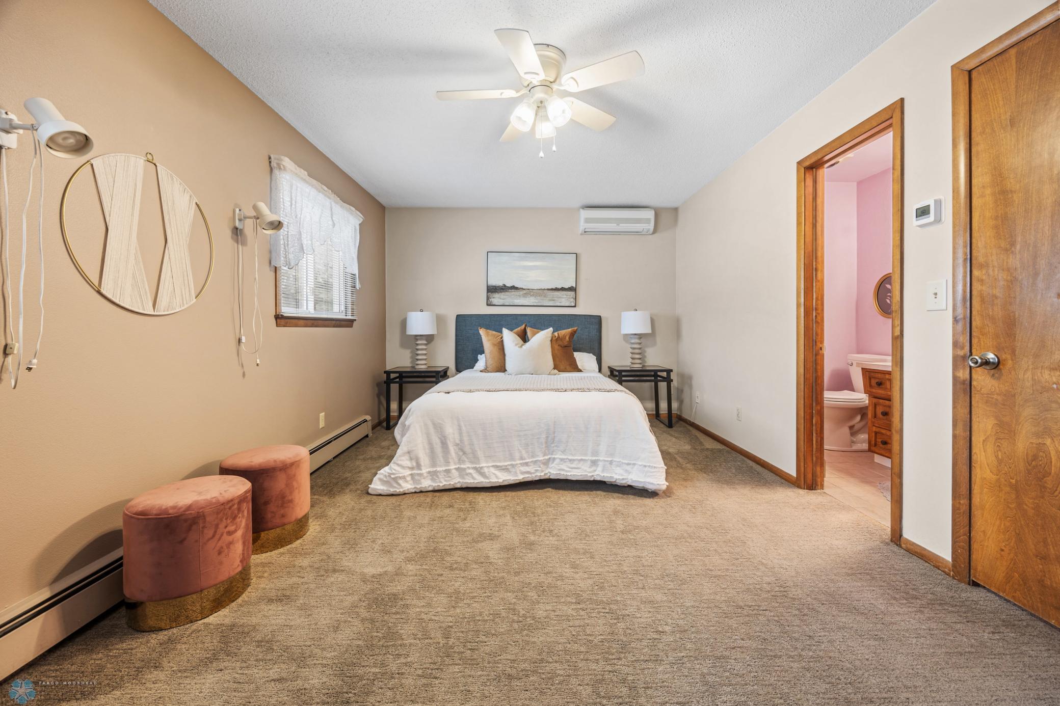 Main Floor Spacious Primary Bedroom