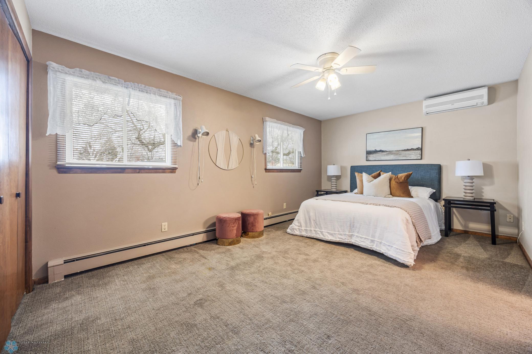 Large Primary Main Floor Bedroom