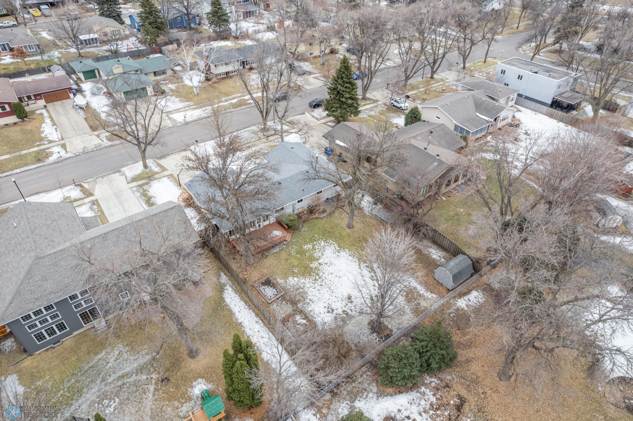 Backyard- Aerial View