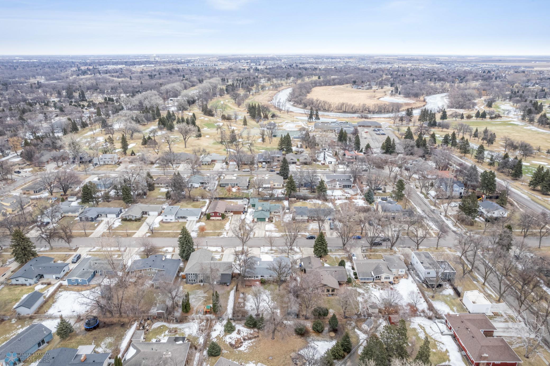 View to Fargo Country Club