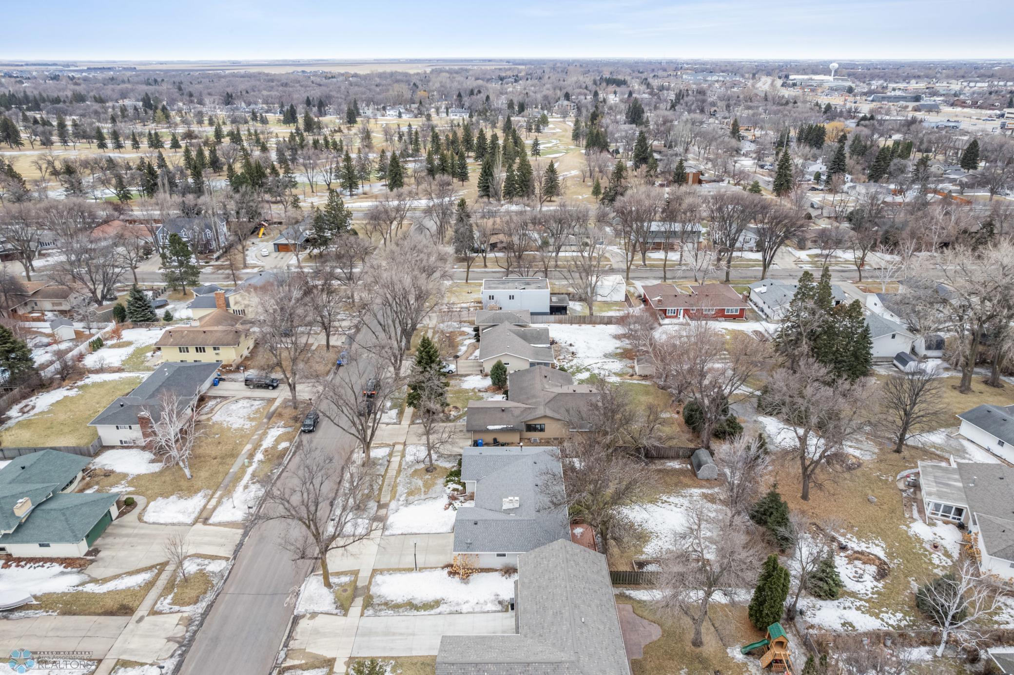 View to Fargo Country Club