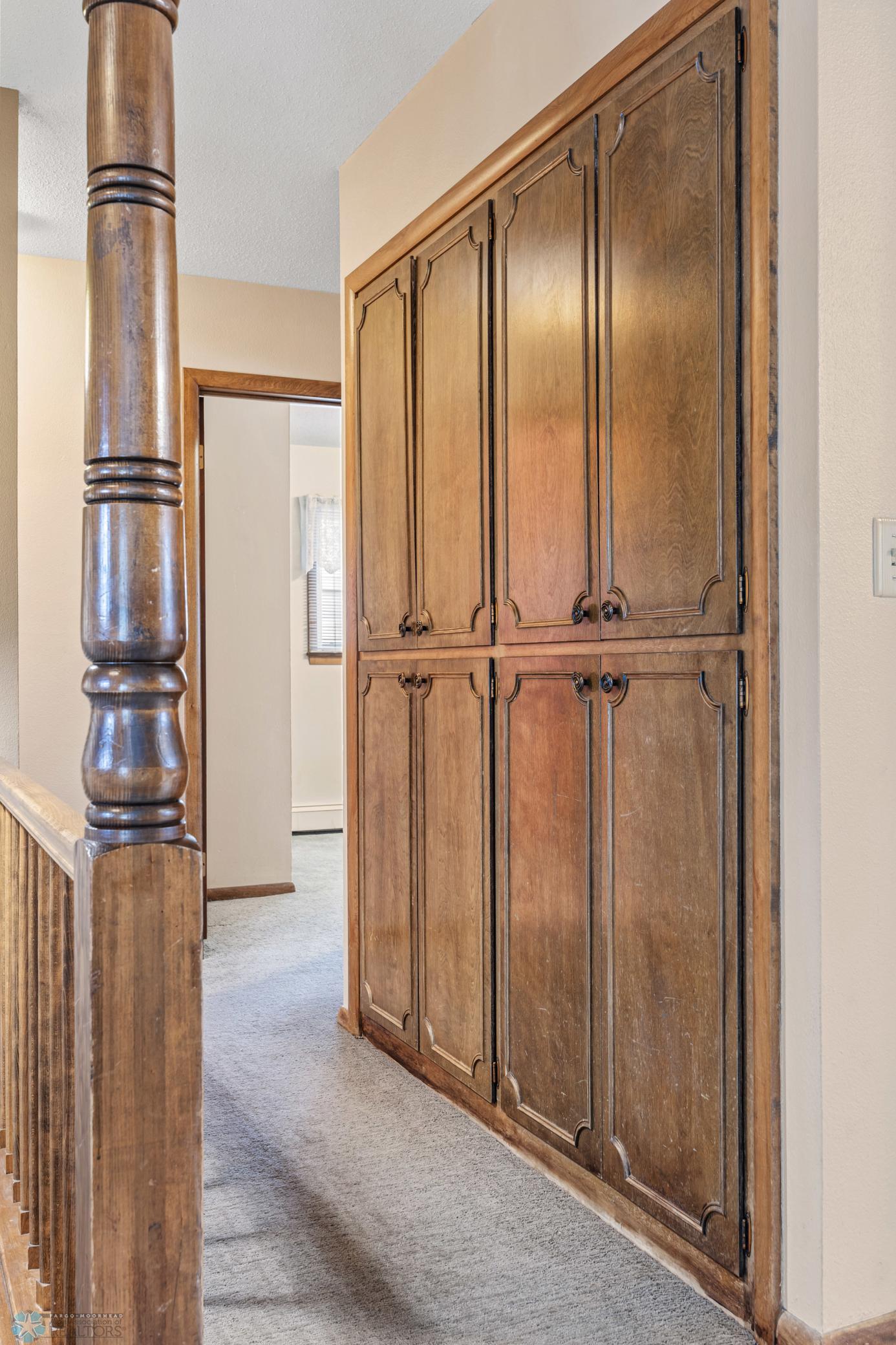 Built In Cabinetry in Hallway