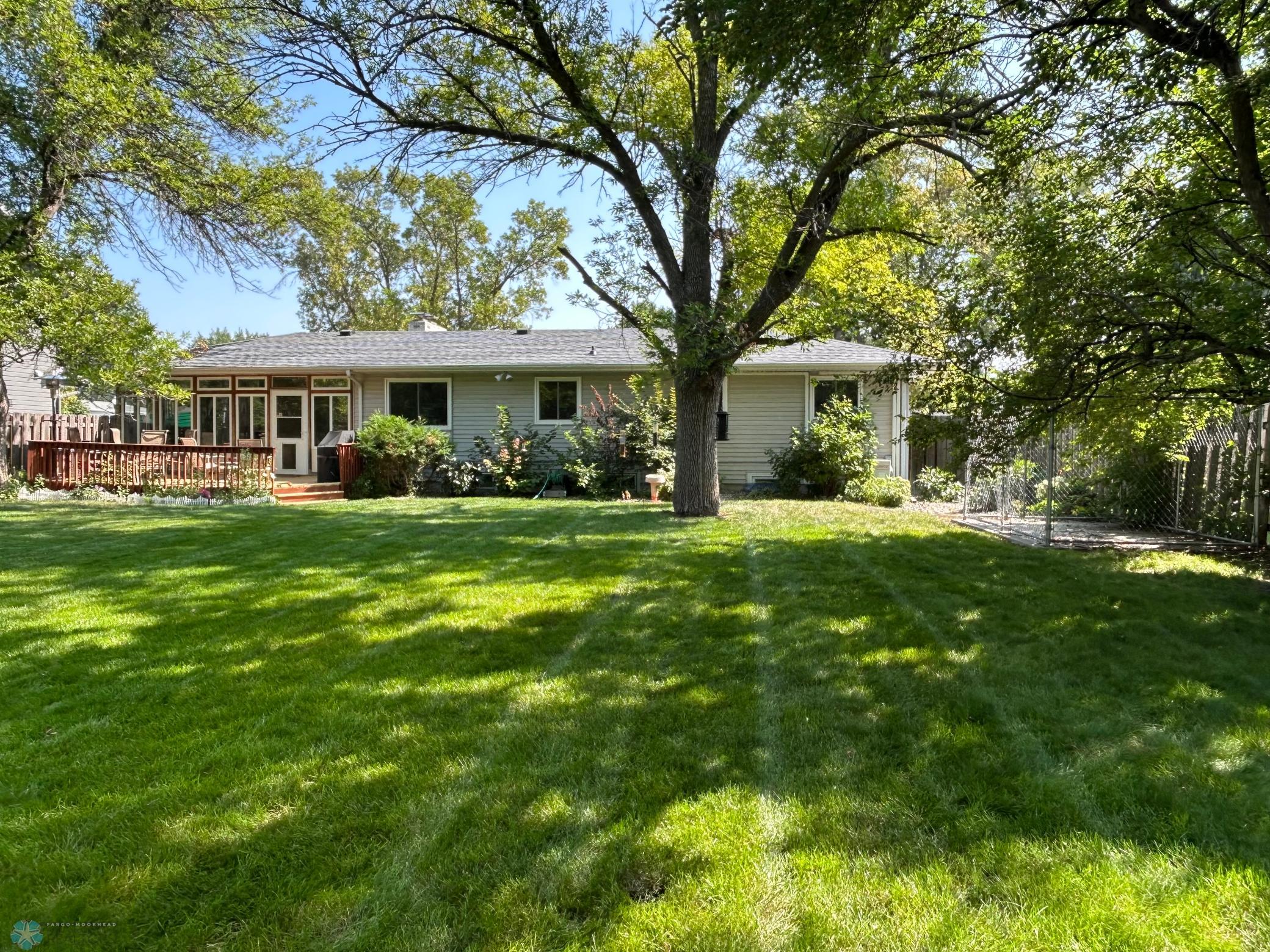 Spacious Fenced in Backyard- Summer