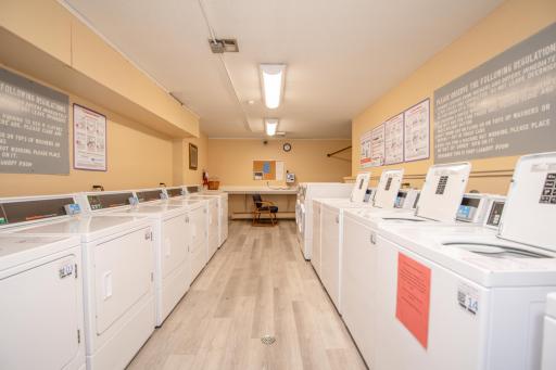 Third floor laundry room..just steps away from the unit.