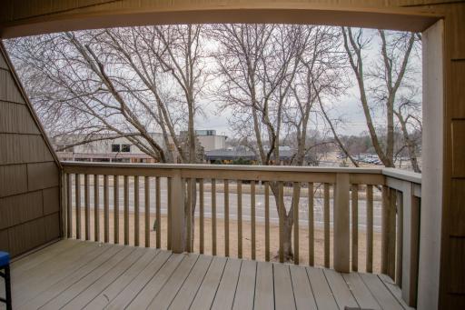 Imagine the summer view when the trees bloom!