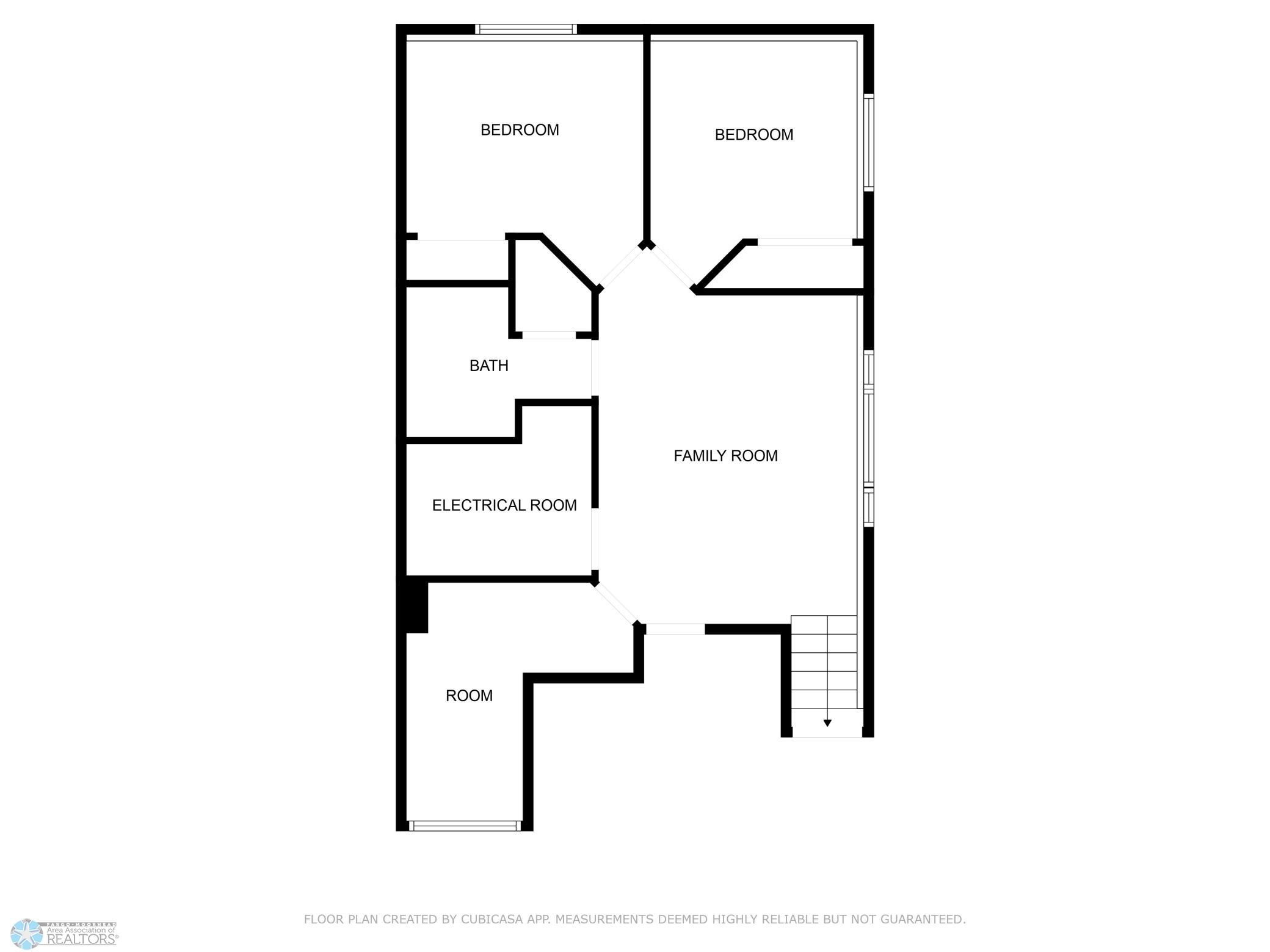 Lower level Floorplan