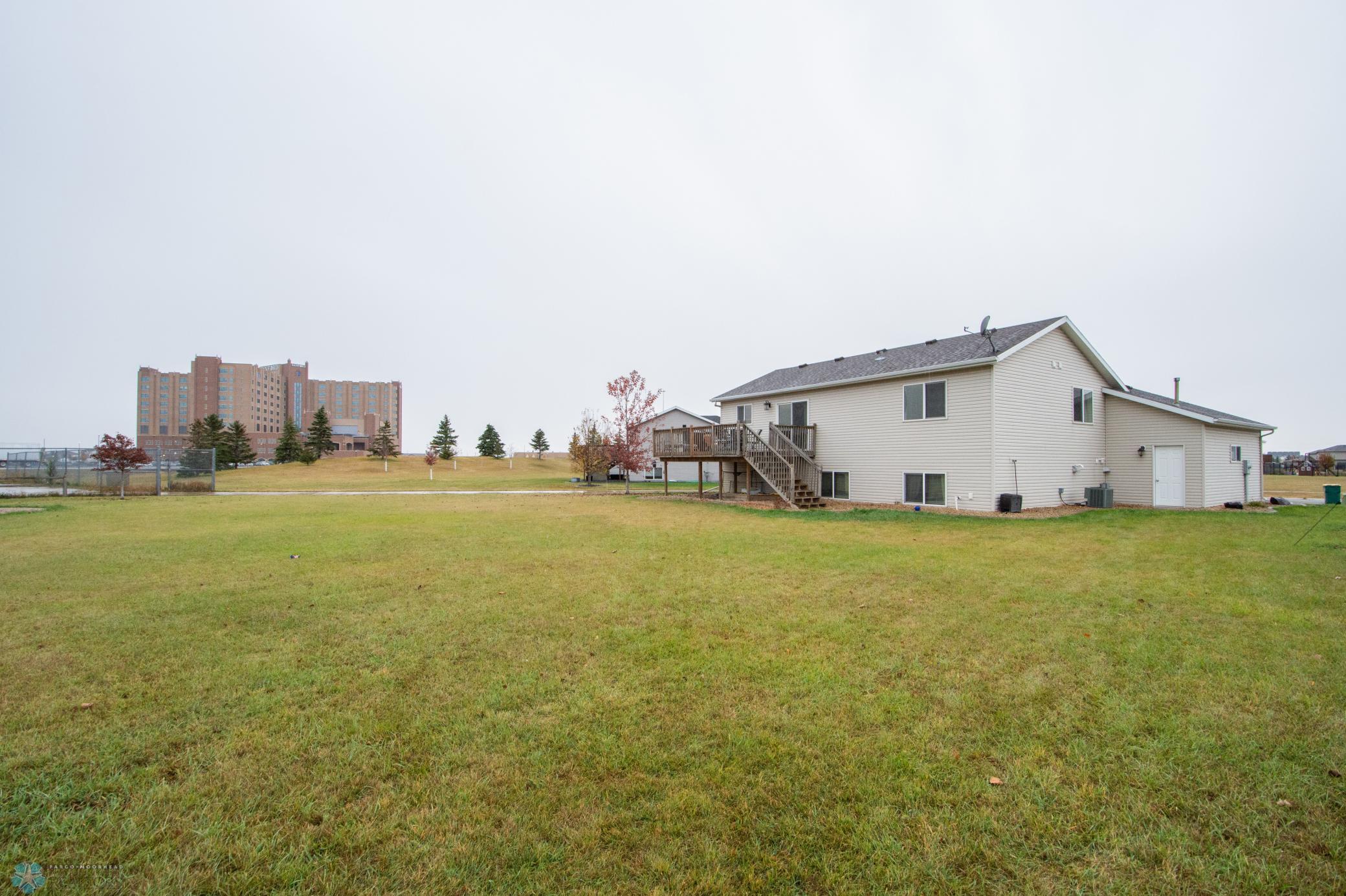 Rear View of House