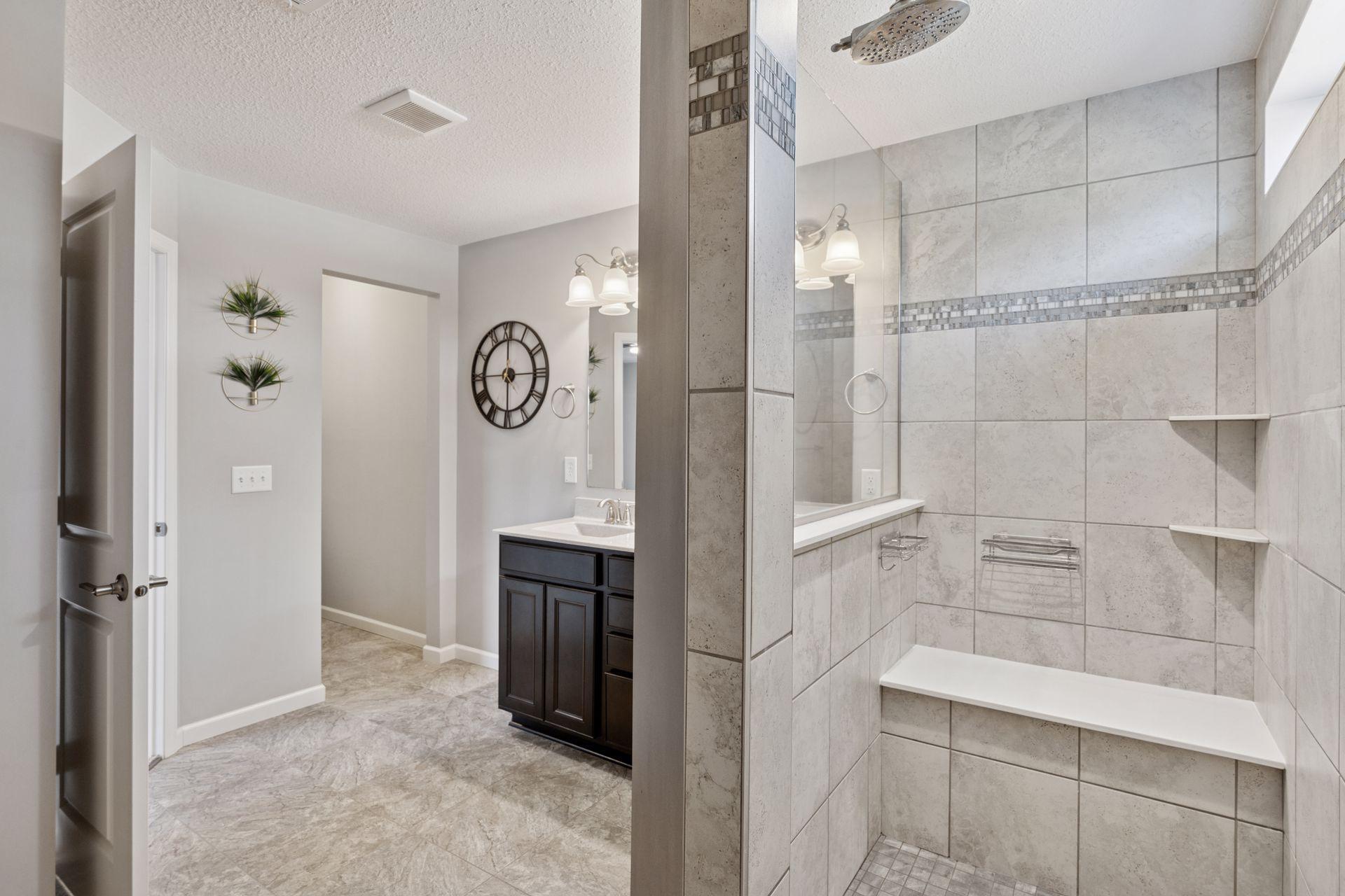 Tucked away water closet