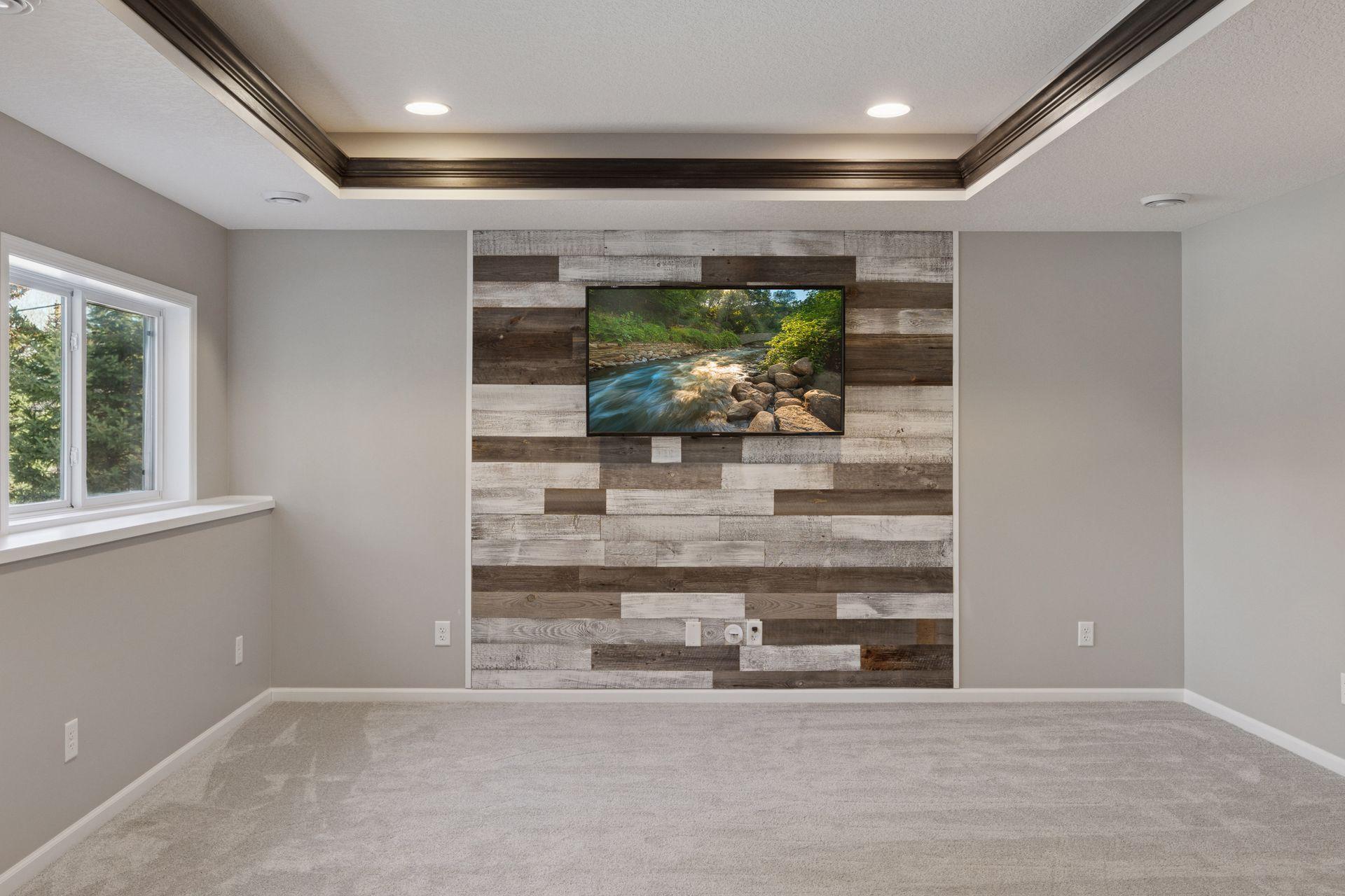 Lower level family room