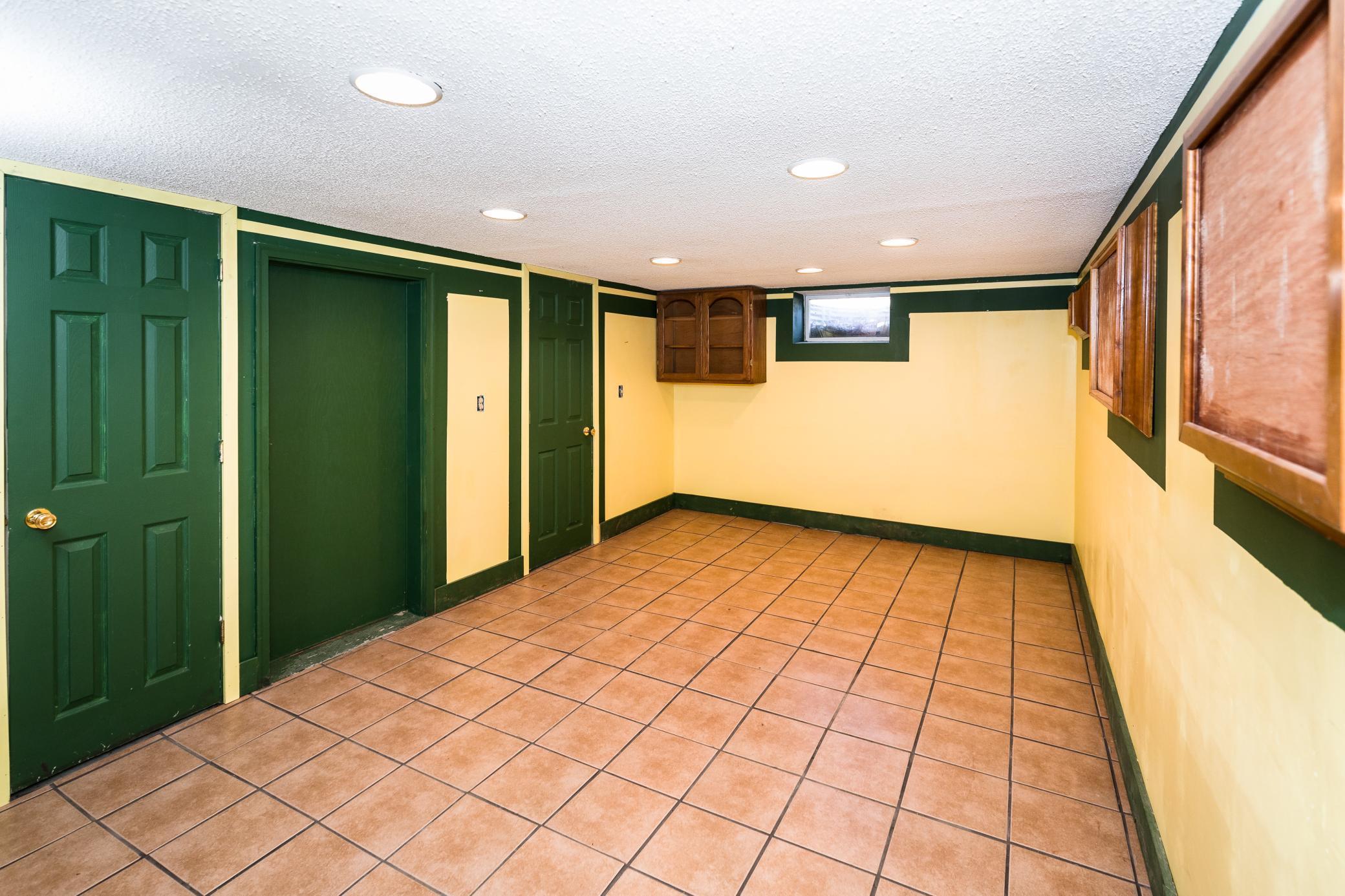 Lower level family room