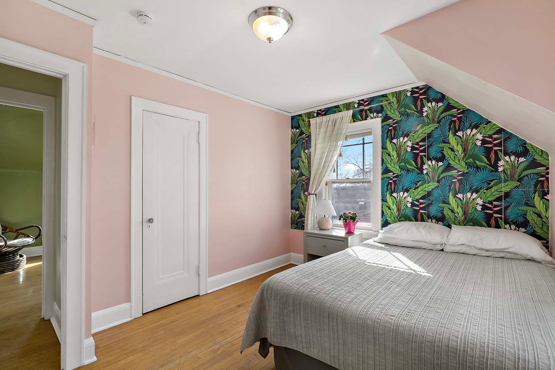 All bedrooms are big enough to comfortably hold a double bed or larger.